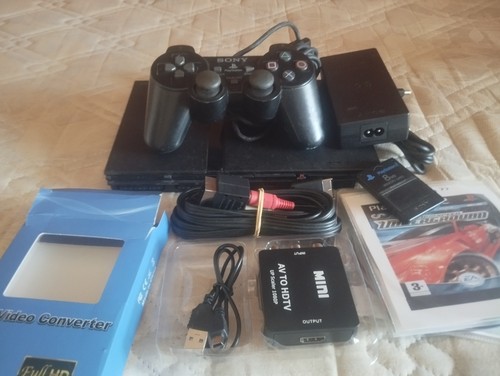 Ps2 con joestick cavi - ps2, joestick,